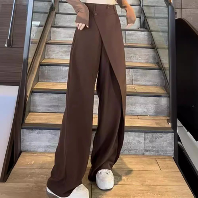 Lena | Asymmetrical Baggy Pants