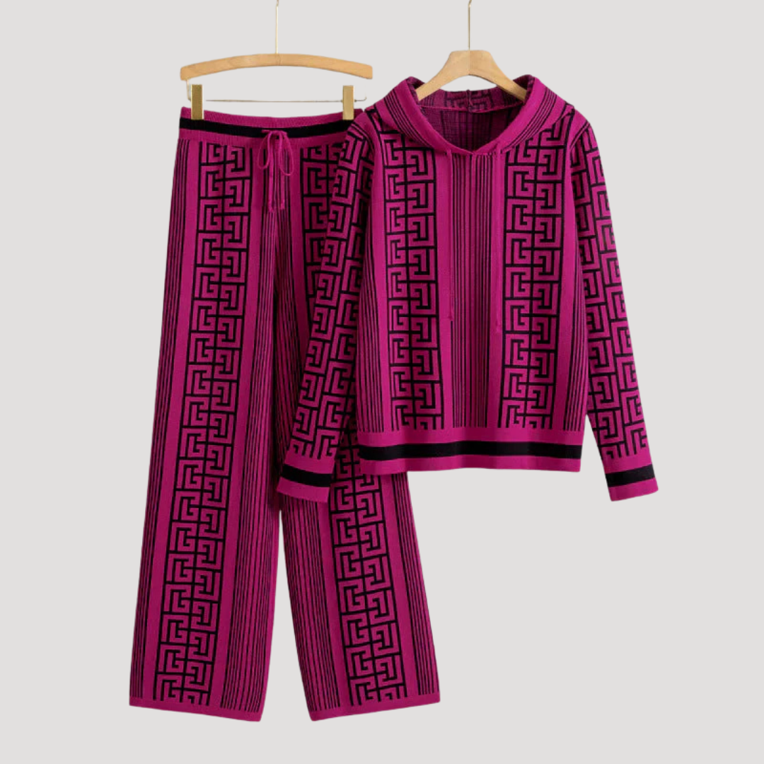 LumiTide | Hoody Pullover Set with Pants