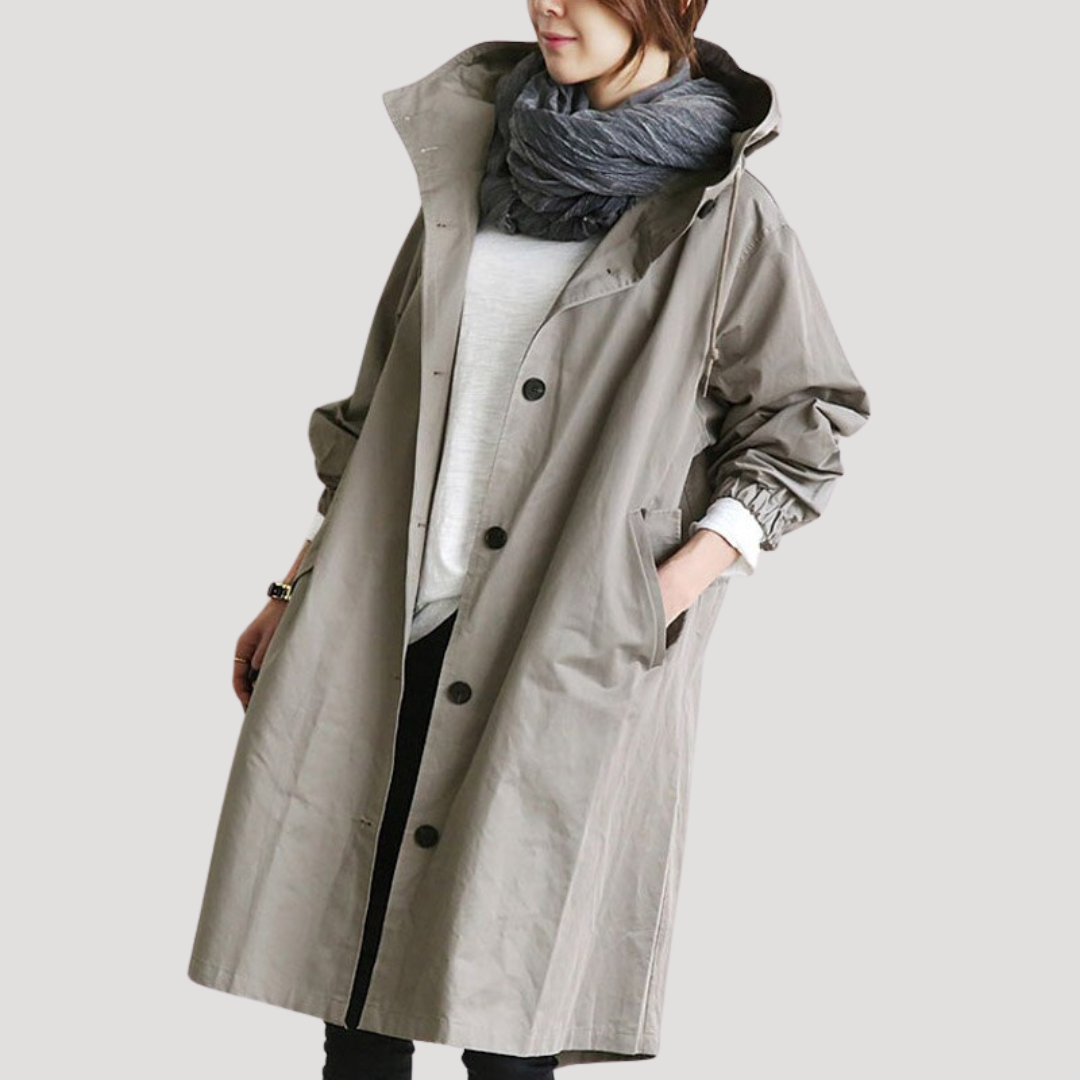 Stormveil | More elegant and water-repellent trench coat