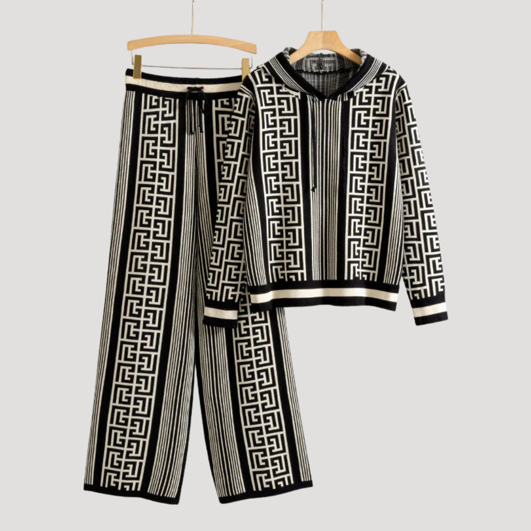 LumiTide | Hoody Pullover Set with Pants
