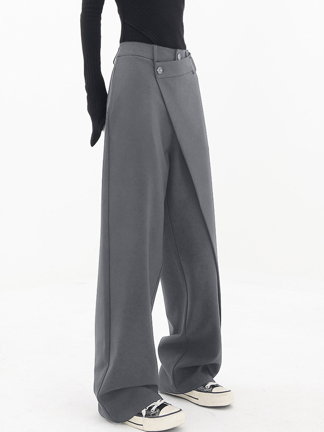 Lena | Asymmetrical Baggy Pants