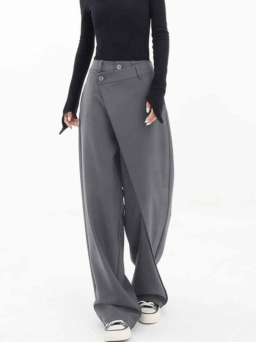 Lena | Asymmetrical Baggy Pants