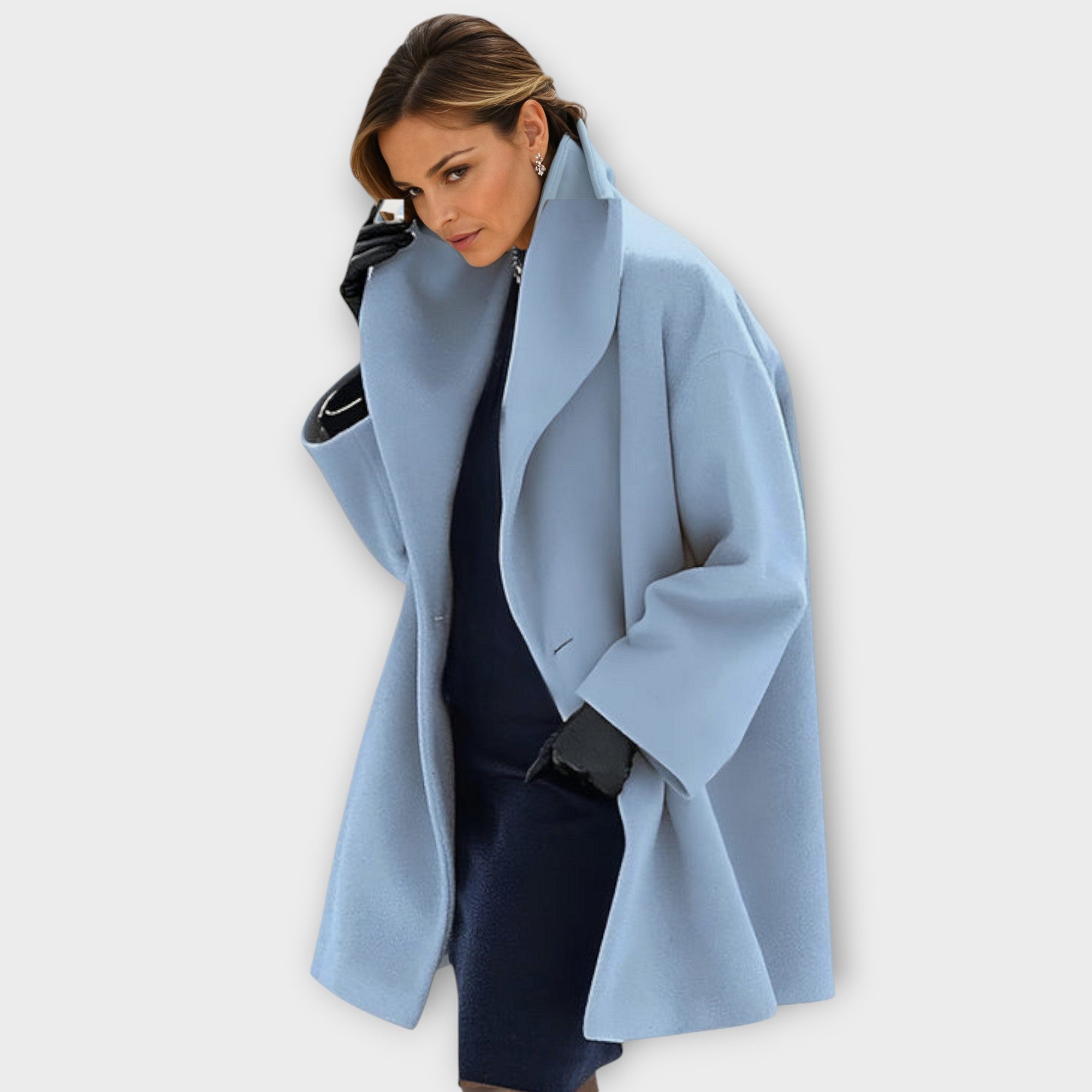 Sylvara | Windproof Wool Coat