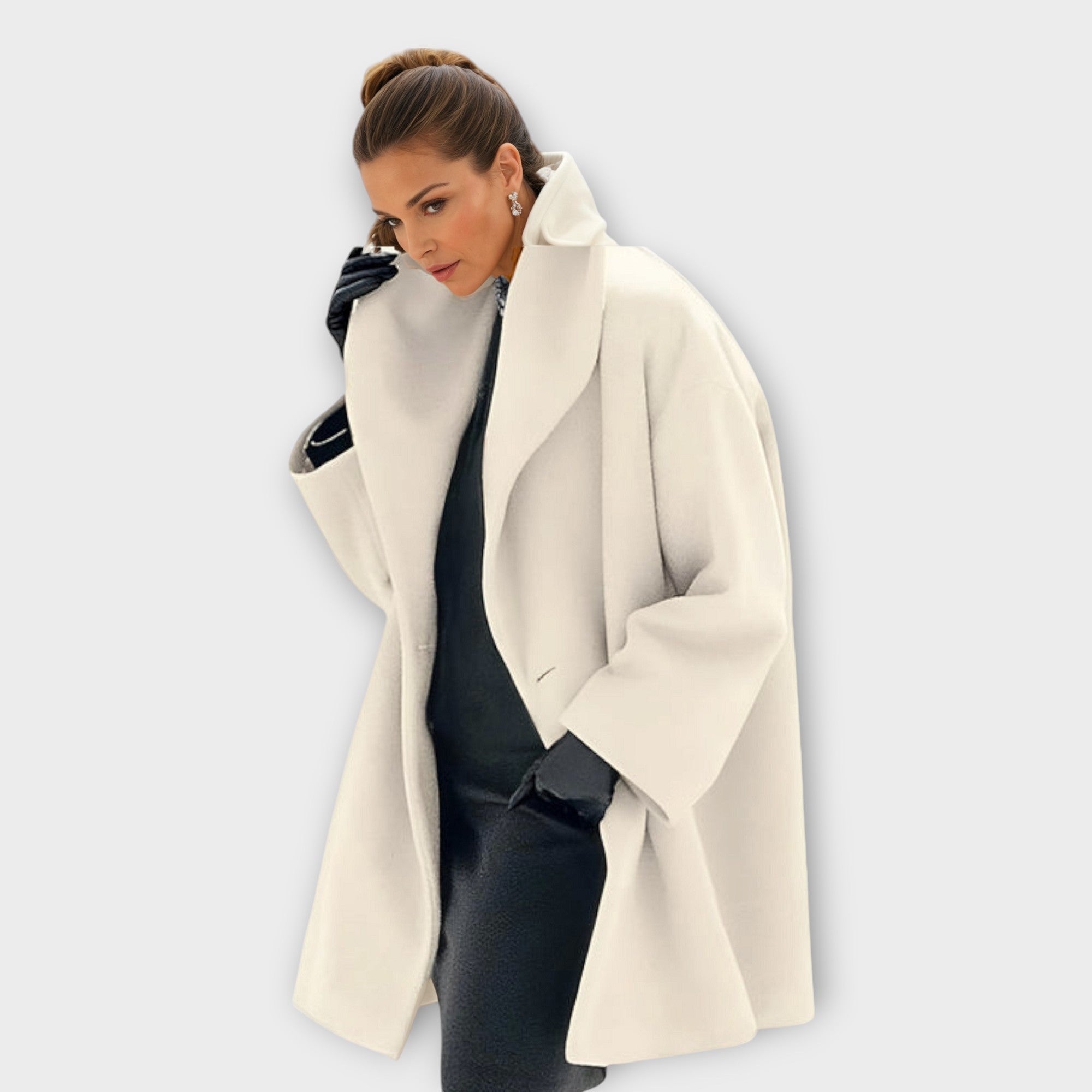 Sylvara | Windproof Wool Coat