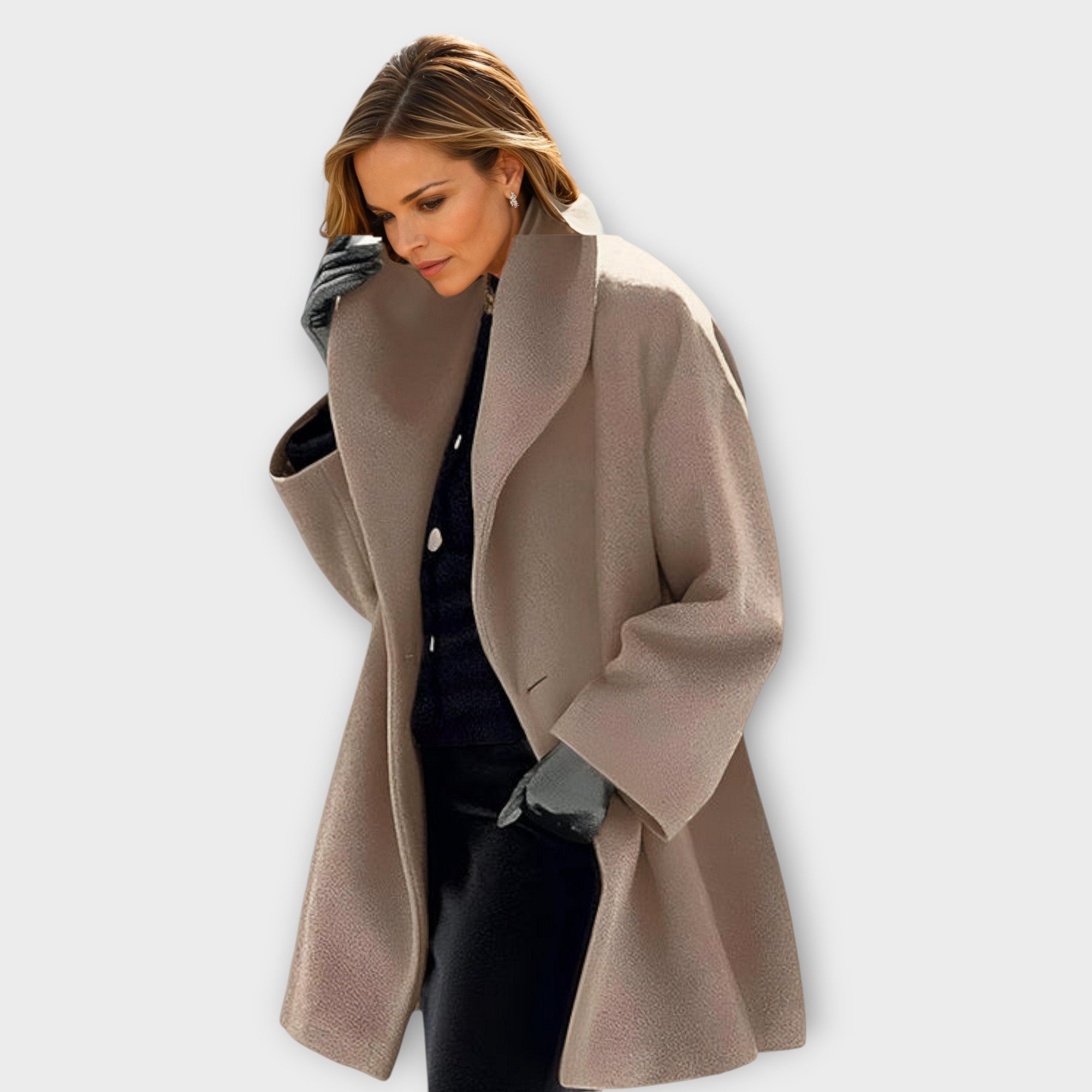 Sylvara | Windproof Wool Coat