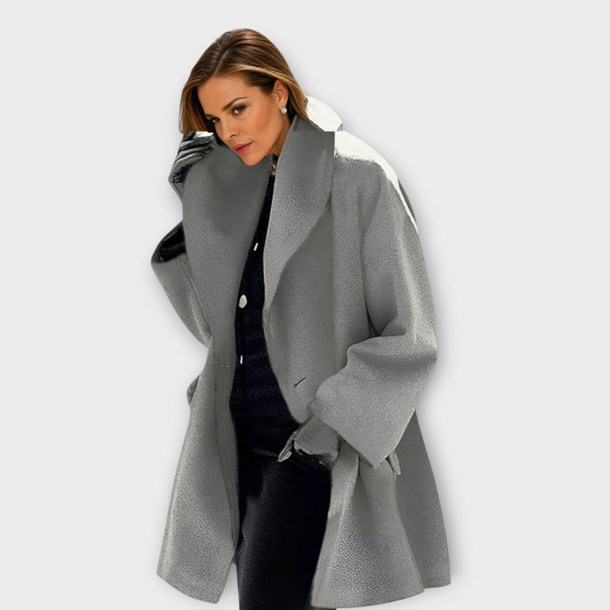 Sylvara | Windproof Wool Coat