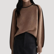 Fleecora | Organic turtleneck sweater