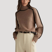 Fleecora | Organic turtleneck sweater
