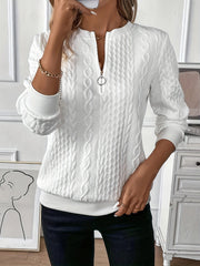 Lucia - Sweater with zipper