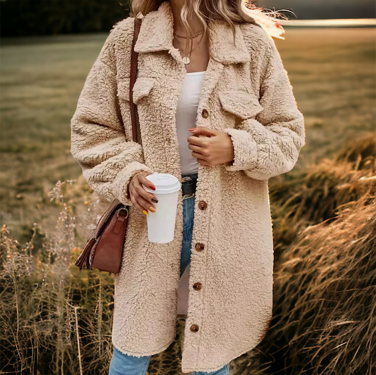 CLARA | FALL & WINTER COAT - TEDDY