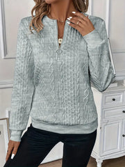 Lucia - Sweater with zipper