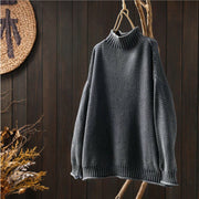 ThermaLuxe | Knitted sweater with a waffle pattern