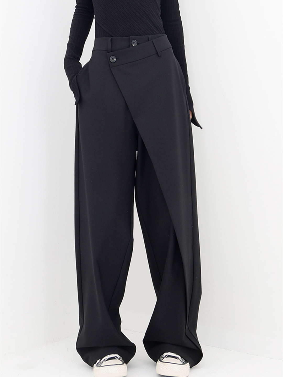 Lena | Asymmetrical Baggy Pants