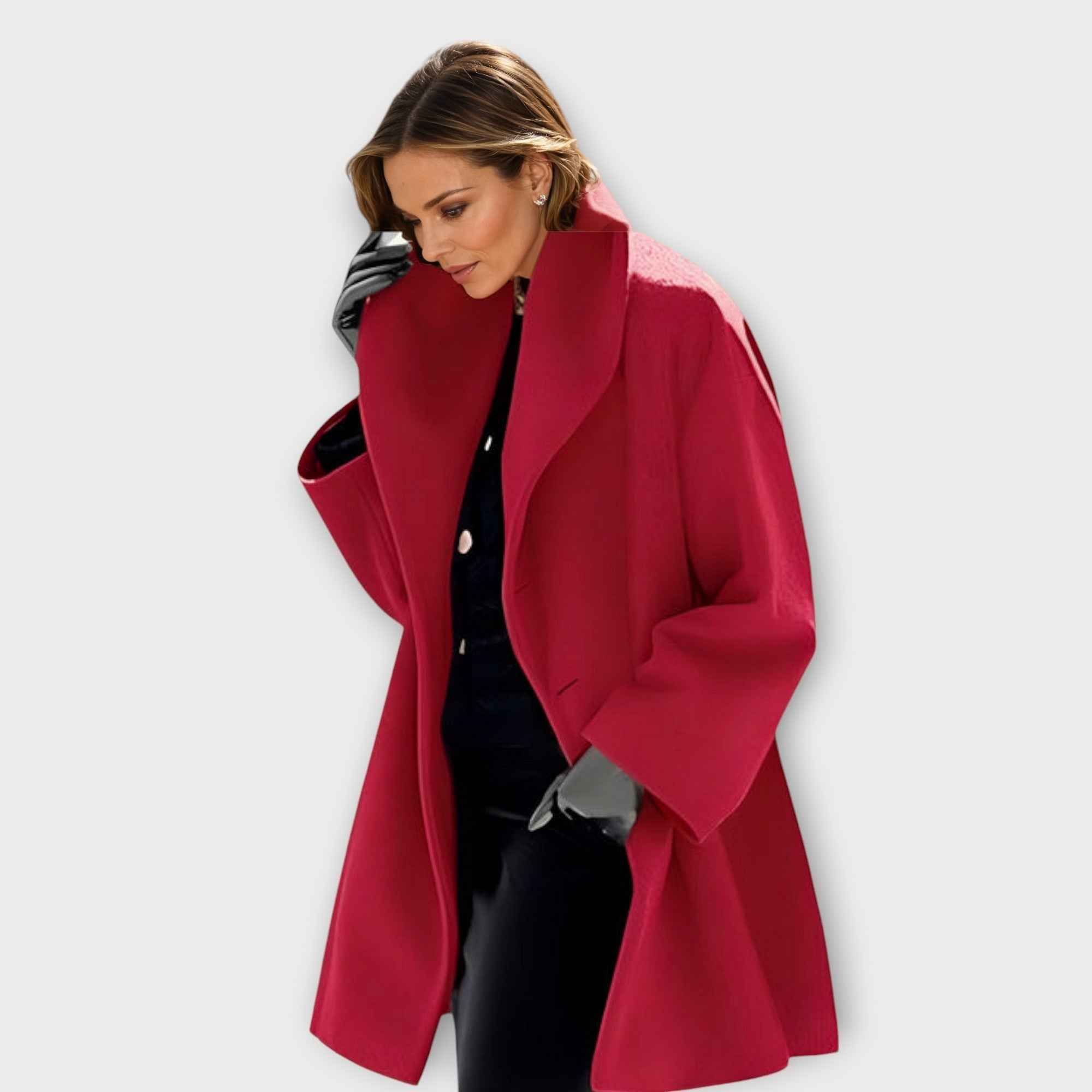 Sylvara | Windproof Wool Coat