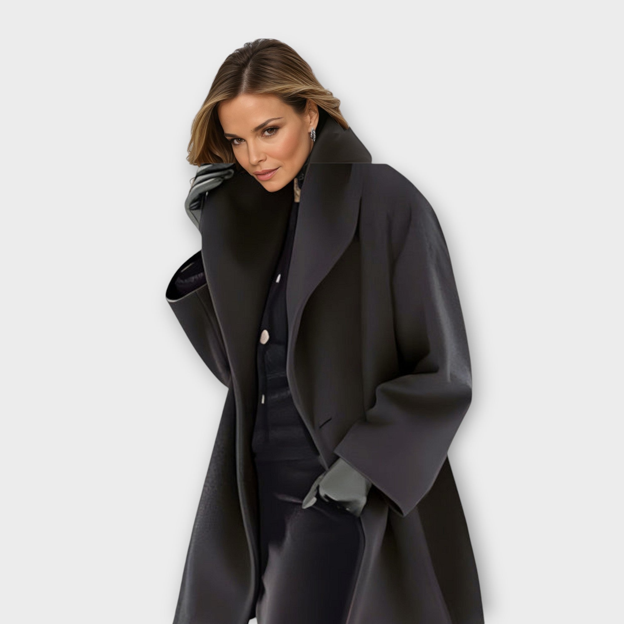 Sylvara | Windproof Wool Coat