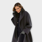 Sylvara | Windproof Wool Coat
